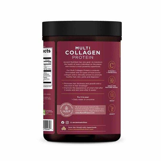 Multi Collagen Protein Powder Plus, ANN